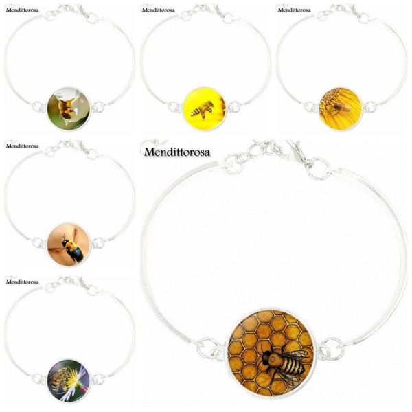charm bracelets ej glaze for women choker honey bee fashion glass cabochon bracelet bangle handmade maxi beads chain lovers gifts, Golden;silver
charm bracelets ej glaze for women choker honey bee fashion glass cabochon bracelet bangle handmade maxi beads chain lovers gifts, Golden;silver