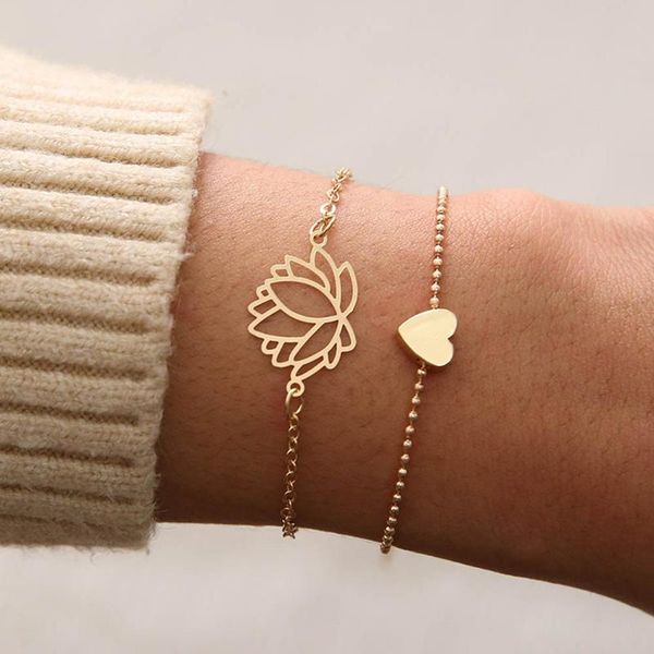 christmas bangle gift for women simple female personality hollow lotus gold bracelets link, chain, Black
christmas bangle gift for women simple female personality hollow lotus gold bracelets link, chain, Black