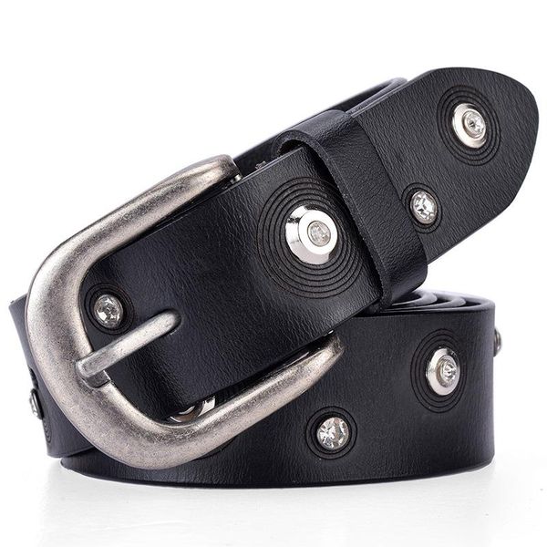 belts korean ladies genuine leather cowhide rivet punk pin buckle fashion jeans designer belt for woman cowboy women, Black;brown
belts korean ladies genuine leather cowhide rivet punk pin buckle fashion jeans designer belt for woman cowboy women, Black;brown