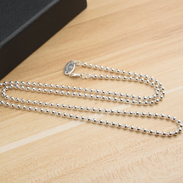 party favor chrome/hearts necklace 925 sterling silver women's and men's silver chain no pendant collarbone thai crow he
party favor chrome/hearts necklace 925 sterling silver women's and men's silver chain no pendant collarbone thai crow he