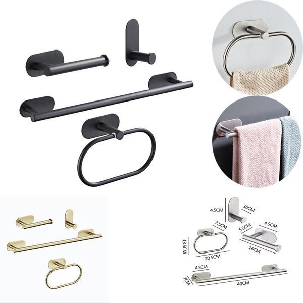 towel racks stainless steel hanging holder rack self-adhesive bar paper robe hook ring bathroom accessories
towel racks stainless steel hanging holder rack self-adhesive bar paper robe hook ring bathroom accessories