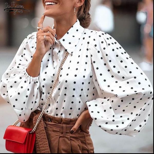 autumn spring cardigan white black womens shirt polka dot plus size lantern sleeve ladies clothing 12372
autumn spring cardigan white black womens shirt polka dot plus size lantern sleeve ladies clothing 12372