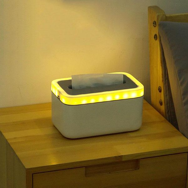 tissue boxes & napkins plastic box usb charging multi-function with night light storage living room bedroom table home napkin organizer
tissue boxes & napkins plastic box usb charging multi-function with night light storage living room bedroom table home napkin organizer