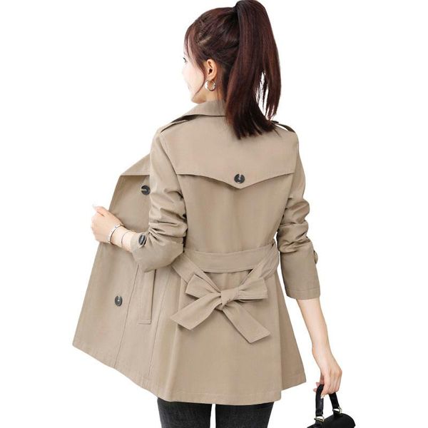 women's trench coats 2021spring autumn women coat temperament lady large size slim windbreaker female casual all-match street elegant f, Tan;black
women's trench coats 2021spring autumn women coat temperament lady large size slim windbreaker female casual all-match street elegant f, Tan;black