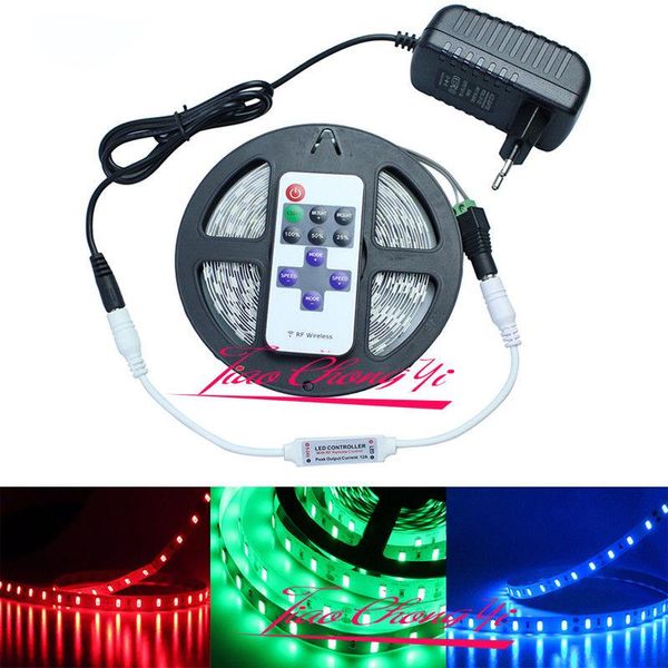 strips 5m 5630 smd 300 led flexible strip light +11 key rf remote+12v 3a power supply
strips 5m 5630 smd 300 led flexible strip light +11 key rf remote+12v 3a power supply