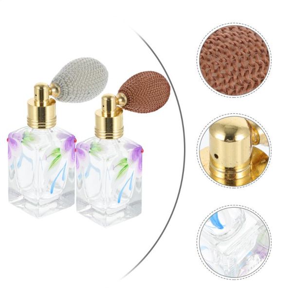 storage bottles & jars 2pcs spray perfume air bag refillable glass essential oil atomizer
storage bottles & jars 2pcs spray perfume air bag refillable glass essential oil atomizer