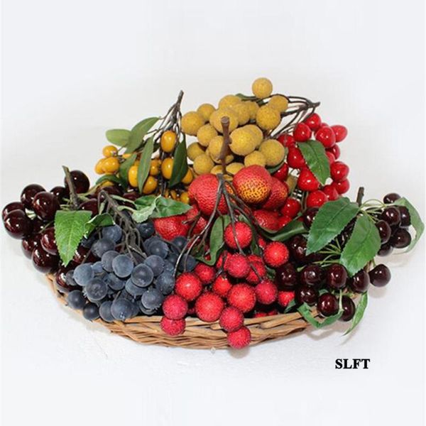 party decoration home store shop artificial fake fruit simulation tangerine cherry waxberry tomatoes litchi longan strawberry bunches
party decoration home store shop artificial fake fruit simulation tangerine cherry waxberry tomatoes litchi longan strawberry bunches