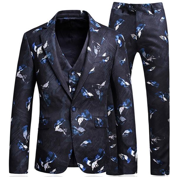 men's suits & blazers nice groom tuxedos slim fit men trousers waistcoat wedding floral jacquard jacket vest pants casual 3 pcs set, White;black
men's suits & blazers nice groom tuxedos slim fit men trousers waistcoat wedding floral jacquard jacket vest pants casual 3 pcs set, White;black