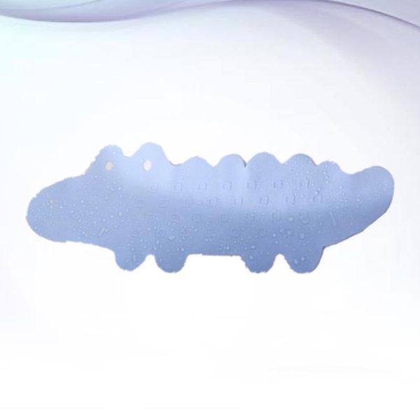 non-slip bath mat cartoon alligator shape bathtub with suction cups for children kids blue mats
non-slip bath mat cartoon alligator shape bathtub with suction cups for children kids blue mats