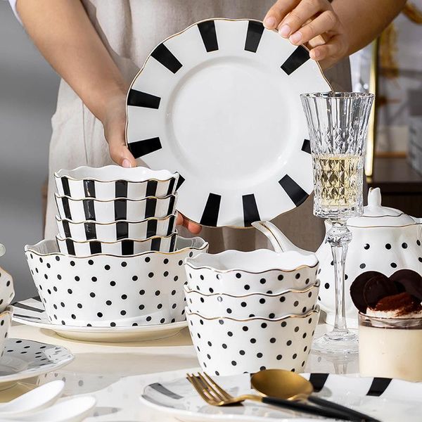 dishes & plates plate bowl and dish set household creative rice net red chopsticks single nordic style european ceramic tableware
dishes & plates plate bowl and dish set household creative rice net red chopsticks single nordic style european ceramic tableware