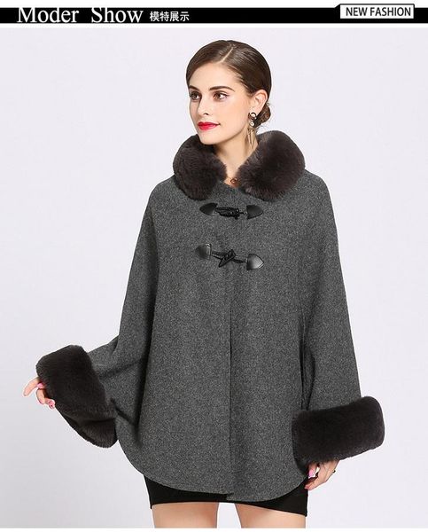 scarves sale luxury three-color classic european and american fashion imitation rabbits fur collar poncho plain warm knit shawl, Blue;gray
scarves sale luxury three-color classic european and american fashion imitation rabbits fur collar poncho plain warm knit shawl, Blue;gray