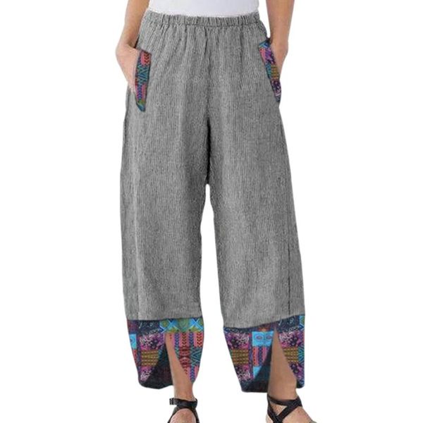 women's pants & capris women autumn elastic waist harem casual wide leg vintage floral printed trousers female loose pantalon plus size, Black;white
women's pants & capris women autumn elastic waist harem casual wide leg vintage floral printed trousers female loose pantalon plus size, Black;white
