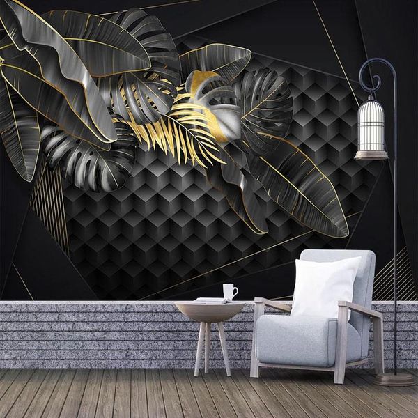 wallpapers drop custom mural wallpaper modern simple golden tropical plant leaves 3d stereo geometric wall painting sofa stickers
wallpapers drop custom mural wallpaper modern simple golden tropical plant leaves 3d stereo geometric wall painting sofa stickers