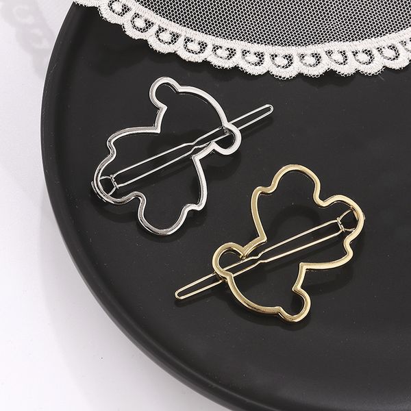 women's drawing bear hairpin alloy hollow cartoon cat headdress cute bangs side clip, Golden;silver
women's drawing bear hairpin alloy hollow cartoon cat headdress cute bangs side clip, Golden;silver
