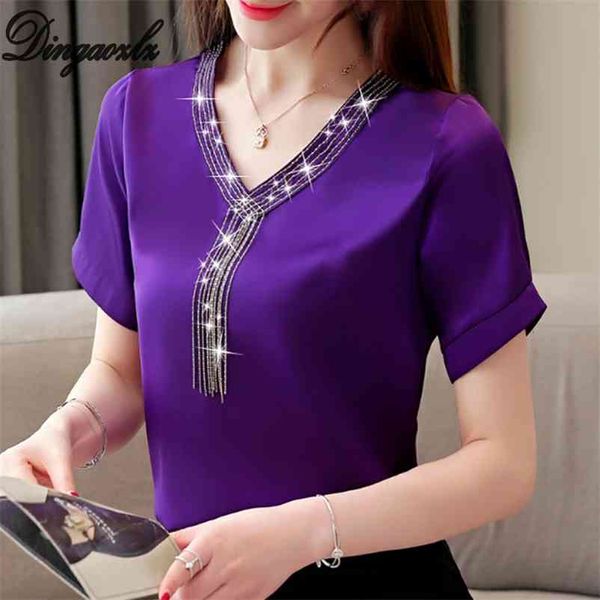 dingaozlz v-neck office lady shirt short sleeve summer chiffon fashion tassel women blouse plus size clothing 3xl 210517, White
dingaozlz v-neck office lady shirt short sleeve summer chiffon fashion tassel women blouse plus size clothing 3xl 210517, White