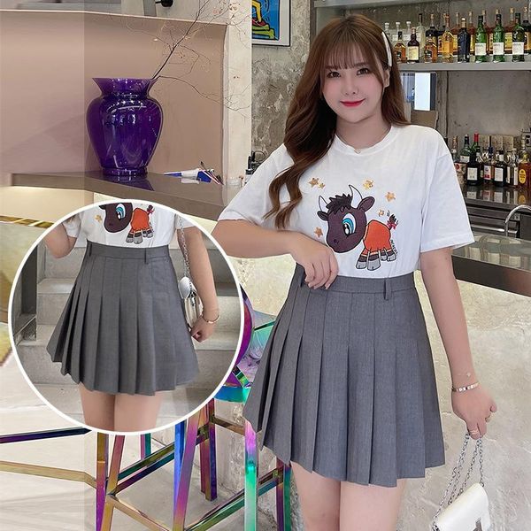 skirts plus size women's pleated skirt korean style high waist suit twill fashion kawaii punk dark academia aesthetic clothes, Black
skirts plus size women's pleated skirt korean style high waist suit twill fashion kawaii punk dark academia aesthetic clothes, Black