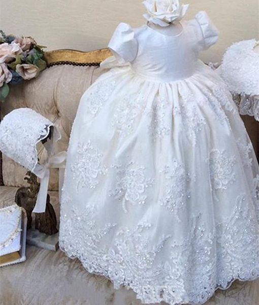girl's dresses white ivory baby girl long christening dress beaded lace baptism gown with bonnet, Red;yellow
girl's dresses white ivory baby girl long christening dress beaded lace baptism gown with bonnet, Red;yellow