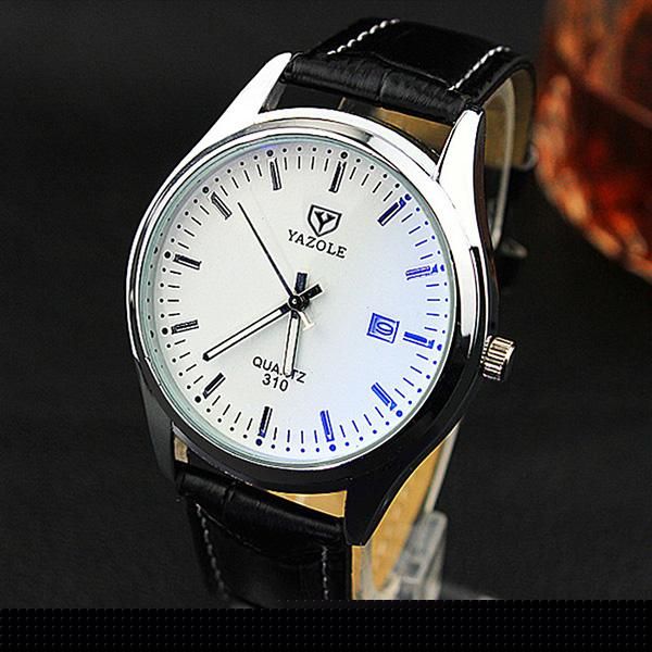 wristwatches yazole sell business men watch practical luminous hands calendar display life waterproof fashion stylish quartz watches 310, Slivery;brown
wristwatches yazole sell business men watch practical luminous hands calendar display life waterproof fashion stylish quartz watches 310, Slivery;brown