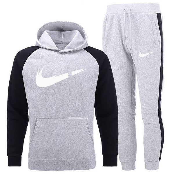2pcs men sets casual fashion tracksuit hoodies pant hoody sweatshirts + sweatpants autumn winter jogging sportswear plus size s-3xl, Gray
2pcs men sets casual fashion tracksuit hoodies pant hoody sweatshirts + sweatpants autumn winter jogging sportswear plus size s-3xl, Gray