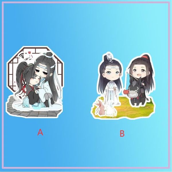 keychains anime stand keychain dao zu shi wei wuxian lan wangji scene strap deskdecoration 8cm, Silver
keychains anime stand keychain dao zu shi wei wuxian lan wangji scene strap deskdecoration 8cm, Silver
