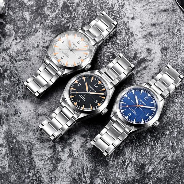 wristwatches fashional self winding 41mm men watch sapphire glass st/miyota movement mental strap, Slivery;brown
wristwatches fashional self winding 41mm men watch sapphire glass st/miyota movement mental strap, Slivery;brown