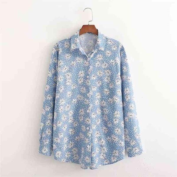 spring fashion shirt lapel printed loose short single-breasted casual women print blouse s 210524, White
spring fashion shirt lapel printed loose short single-breasted casual women print blouse s 210524, White