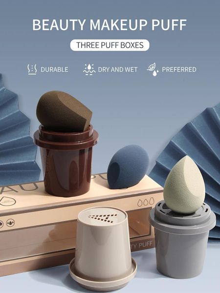 sponges, applicators & cotton 3pcs make sponges soft bouncy makeup puff storage case wet or dry use various shape sponge eggs foundation con
sponges, applicators & cotton 3pcs make sponges soft bouncy makeup puff storage case wet or dry use various shape sponge eggs foundation con