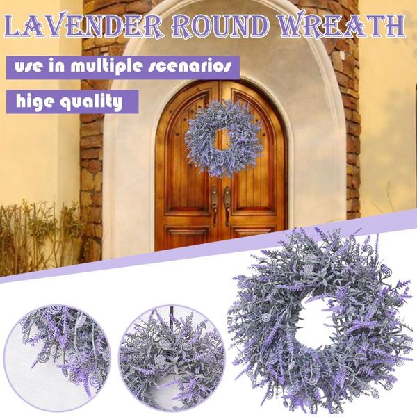 decorative flowers & wreaths lavender wreath wedding string garland flower ornament hanging pendant front door home decorations round ring f
decorative flowers & wreaths lavender wreath wedding string garland flower ornament hanging pendant front door home decorations round ring f