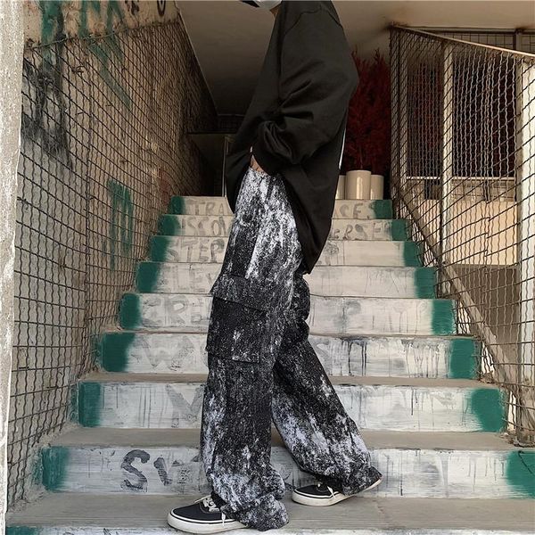 women's pants & capris harajuku hip hop style pockets button loose sweatpants print straight high waist clothing full length, Black;white
women's pants & capris harajuku hip hop style pockets button loose sweatpants print straight high waist clothing full length, Black;white
