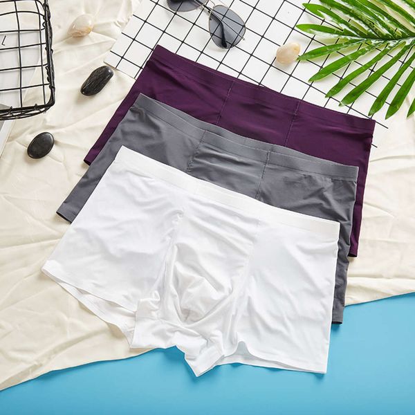 ice men's underwear boxers youth one piece soft traceless breathable boxer shorts, Black;white
ice men's underwear boxers youth one piece soft traceless breathable boxer shorts, Black;white