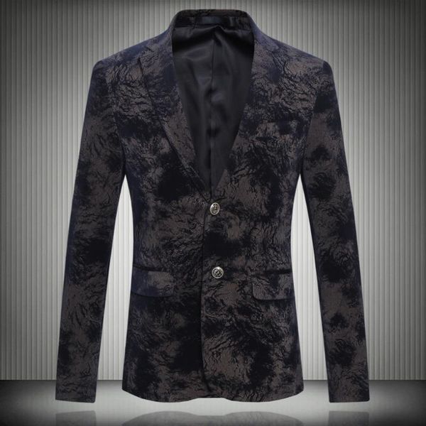 men's suits & blazers jacket 2021 corduroy blazer fashion printed casual suit floral velvet slim fit, White;black
men's suits & blazers jacket 2021 corduroy blazer fashion printed casual suit floral velvet slim fit, White;black