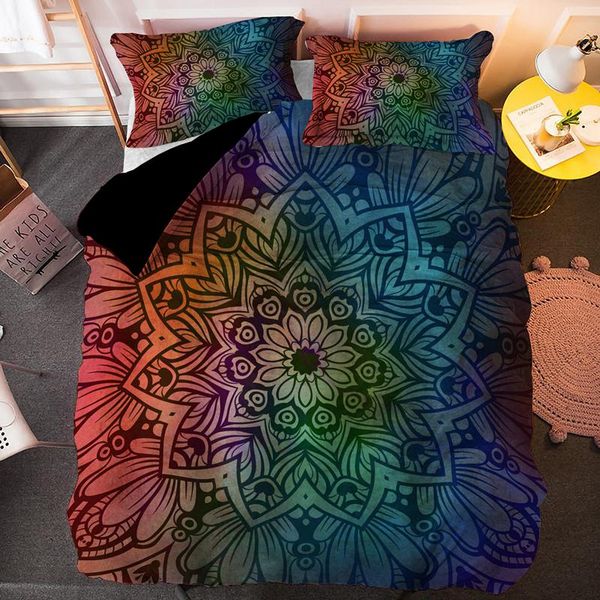 king single duvet cover set luxury bed sets colorful boho mandala bedding cloth quilt covers 2/3pcs
king single duvet cover set luxury bed sets colorful boho mandala bedding cloth quilt covers 2/3pcs