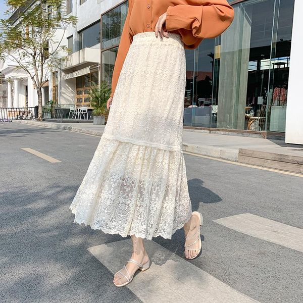 skirts limiguyue spring cotton lace cake skirt retro high waist elegant hollow out a-line floral office ladies sweet women k475, Black
skirts limiguyue spring cotton lace cake skirt retro high waist elegant hollow out a-line floral office ladies sweet women k475, Black