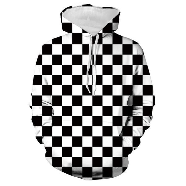 men's hoodies & sweatshirts 2021 hoodie sweatshirt harajuku men and women 3d square black white check pattern design vertigo printed
men's hoodies & sweatshirts 2021 hoodie sweatshirt harajuku men and women 3d square black white check pattern design vertigo printed