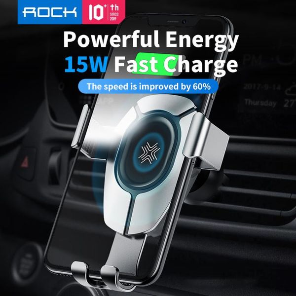 cell phone mounts & holders car wireless charger holder mount gravity qi 15w fast air vent automatic clamping hands stand
cell phone mounts & holders car wireless charger holder mount gravity qi 15w fast air vent automatic clamping hands stand