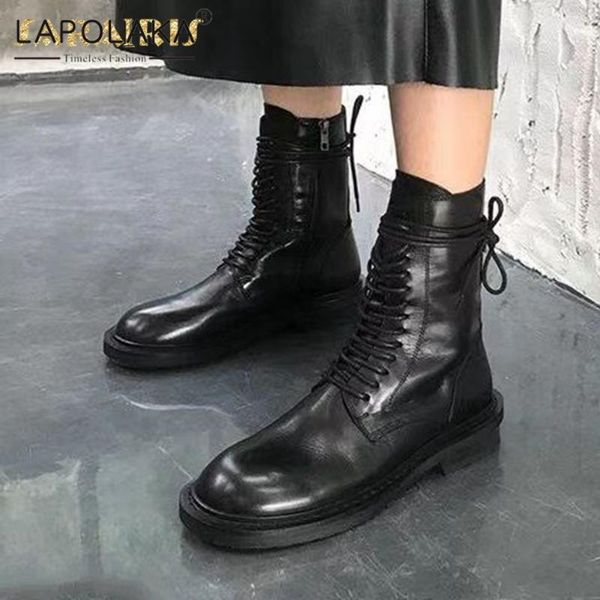 boots lapolaka design motorcycle woman shoes cool trendy side zipper cross strap simple black ladies ankle
boots lapolaka design motorcycle woman shoes cool trendy side zipper cross strap simple black ladies ankle