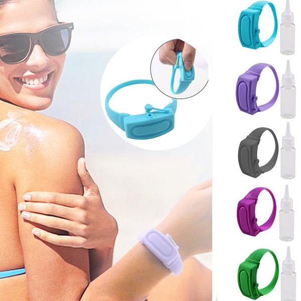 wrist support wristband hand dispenser sanitizer dispensing silica gel wearable pumps disinfecta wristbands band, Black;red
wrist support wristband hand dispenser sanitizer dispensing silica gel wearable pumps disinfecta wristbands band, Black;red