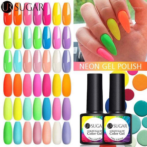 2/3/4/5pcs fluorescent gel nail polish set glow in dark neon bright color soak off uv led nails art1, Red;pink
2/3/4/5pcs fluorescent gel nail polish set glow in dark neon bright color soak off uv led nails art1, Red;pink