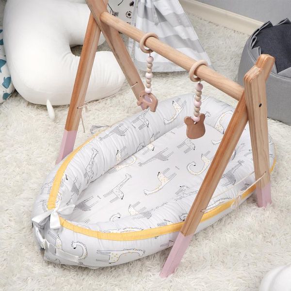 90*50cm baby nest bed portable crib travel infant toddler cotton flowers animal cradle for born bassinet bumper cribs
90*50cm baby nest bed portable crib travel infant toddler cotton flowers animal cradle for born bassinet bumper cribs