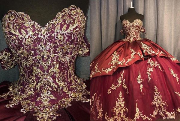 modest gold embroidery burgundy 2022 quinceanera prom dresses charro mexican detachable short sleeves beads satin long sweet 16 dress vestid, Blue;red
modest gold embroidery burgundy 2022 quinceanera prom dresses charro mexican detachable short sleeves beads satin long sweet 16 dress vestid, Blue;red
