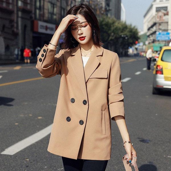 women's suit jacket autumn 2021 korean version loose temperament casual all-match blazer windbreaker female k1021 suits & blazers, White;black
women's suit jacket autumn 2021 korean version loose temperament casual all-match blazer windbreaker female k1021 suits & blazers, White;black