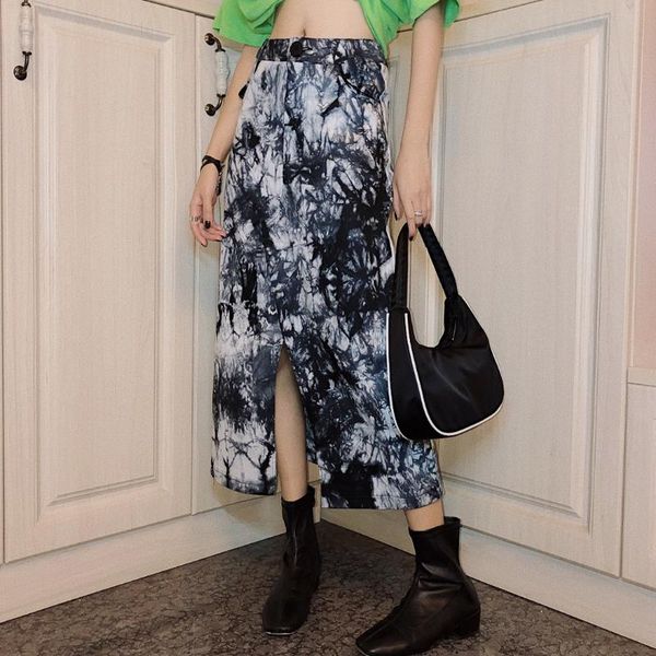 skirts 2021 women clothes loose streetwear personality womens vintage split high waist wild tie dye fashion trend v947, Black
skirts 2021 women clothes loose streetwear personality womens vintage split high waist wild tie dye fashion trend v947, Black