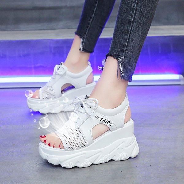 summer women sandals open toe wedges platform ladies shoes knitting lightweight sneakers size 39 zapatos mujer, Black
summer women sandals open toe wedges platform ladies shoes knitting lightweight sneakers size 39 zapatos mujer, Black