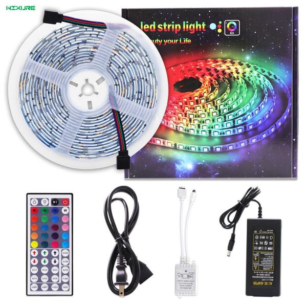 strips mokungit led strip light waterproof 16.4ft rgb smd color changing full kit with 44-keys ir remote controller & power s
strips mokungit led strip light waterproof 16.4ft rgb smd color changing full kit with 44-keys ir remote controller & power s