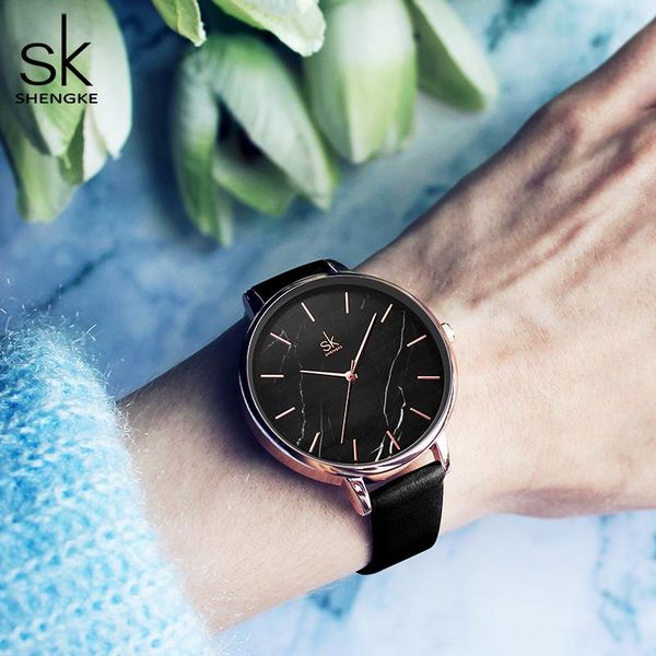 wristwatches shengke brand women's wrist watch simple classic rose gold quartz watches for ladies clock relogio feminino montre femme, Slivery;brown
wristwatches shengke brand women's wrist watch simple classic rose gold quartz watches for ladies clock relogio feminino montre femme, Slivery;brown