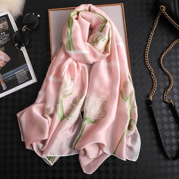 scarves 2021 summer women fashion quality soft silk scarf flowers printing female shawls beach cover-ups wraps bandana, Blue;gray
scarves 2021 summer women fashion quality soft silk scarf flowers printing female shawls beach cover-ups wraps bandana, Blue;gray