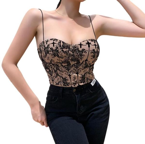 women's tanks & camis women\u2021s v-neck camisole fashion embroidered backless exposed navel suspender, White
women's tanks & camis women\u2021s v-neck camisole fashion embroidered backless exposed navel suspender, White