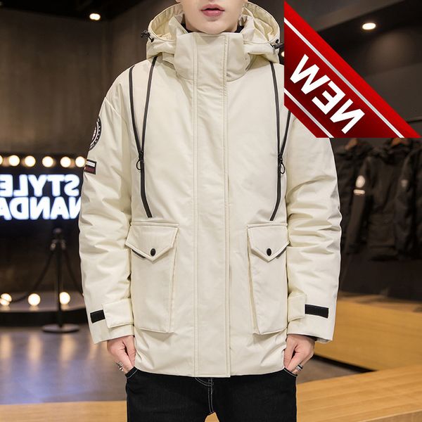 2021 winter men thick hood down parkas man's coat male jacket casual warm puffer brand pocket hat outwear, Black
2021 winter men thick hood down parkas man's coat male jacket casual warm puffer brand pocket hat outwear, Black