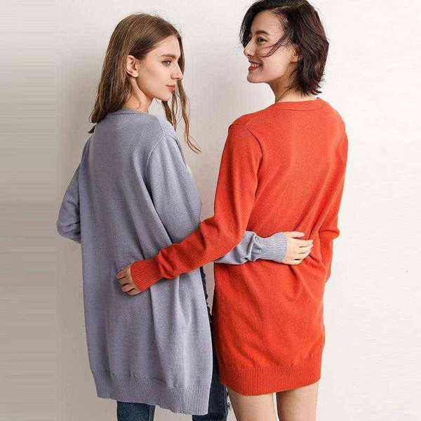 autumn and winter women's medium long wide pine wool sweater, thin coat, cardigan, v-neck sunscreen shirt, sleeve,, White;black
autumn and winter women's medium long wide pine wool sweater, thin coat, cardigan, v-neck sunscreen shirt, sleeve,, White;black