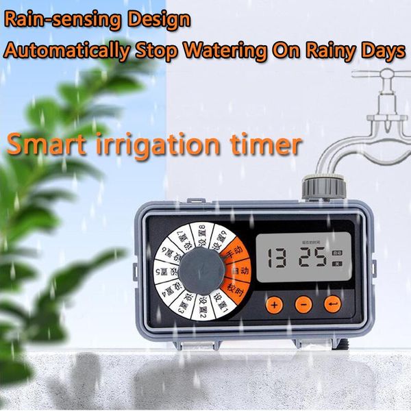 watering equipments garden 9-way automatic program irrigation programmer with rain sensor system dripping
watering equipments garden 9-way automatic program irrigation programmer with rain sensor system dripping